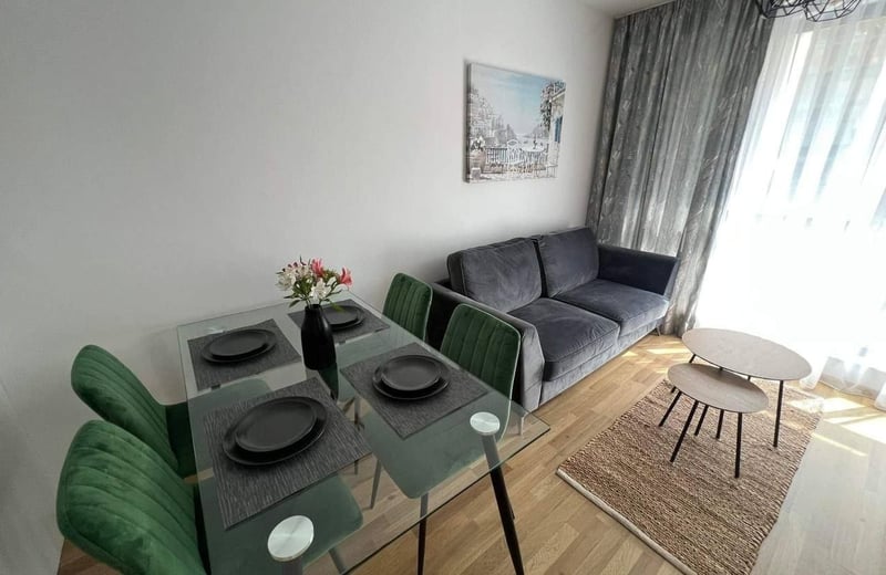 Rent of a modern 3-room apartment, Varna, Bulgaria